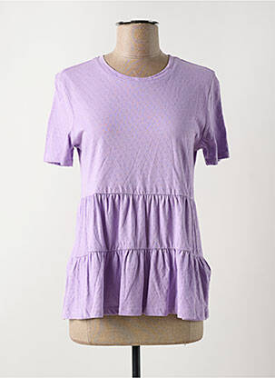 Tricou violet JACQUELINE DE YONG femeie