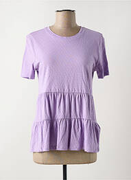 Tricou violet JACQUELINE DE YONG femeie