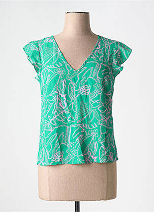 Top verde VERO MODA femeie