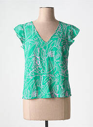 Top verde VERO MODA femme
