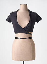 Tricou negru TALLY WEIJL femeie
