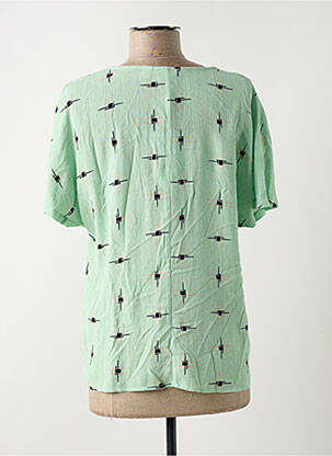 Tricou verde VILA femeie