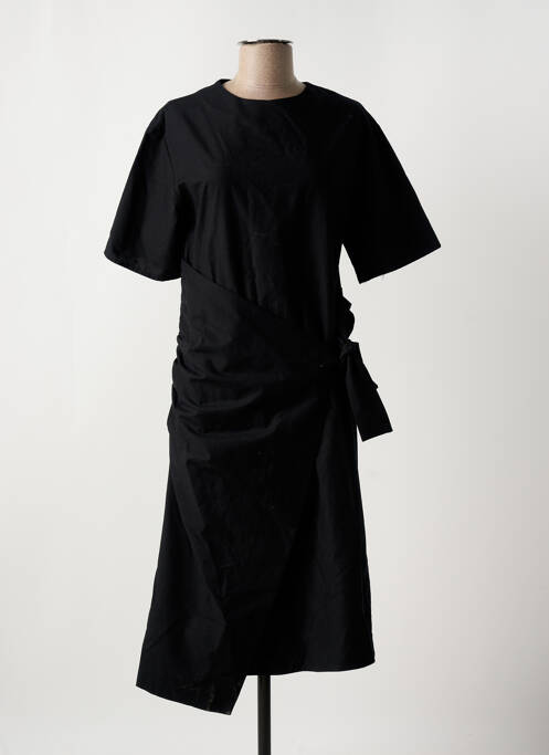 Rochie lungă negru YUGEN femeie