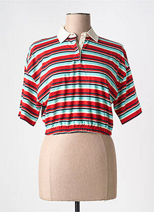 Polo roșu ONLY femeie