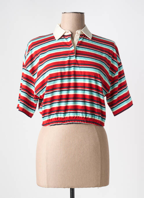 Polo roșu ONLY femeie