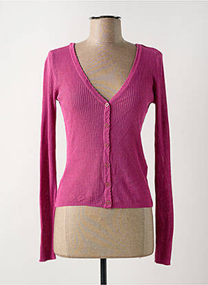 Vestă cu mâneci lungi roz VILA femeie