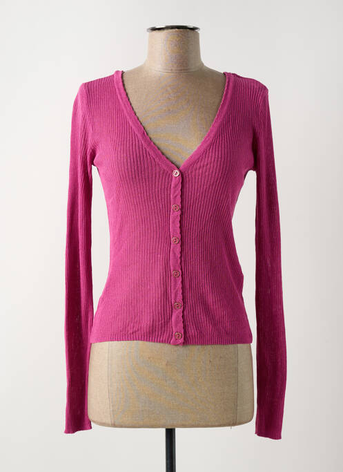 Vestă cu mâneci lungi roz VILA femeie