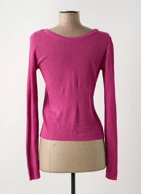 Vestă cu mâneci lungi roz VILA femeie