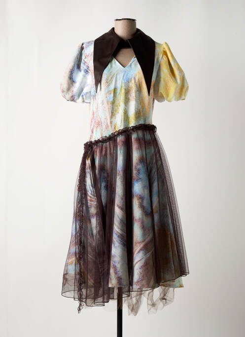 Rochie midi maro YOUNG DESIGNERS femeie