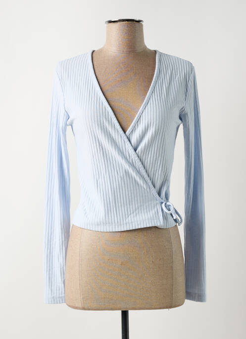 Cardigan petrecut albastru ONLY femeie