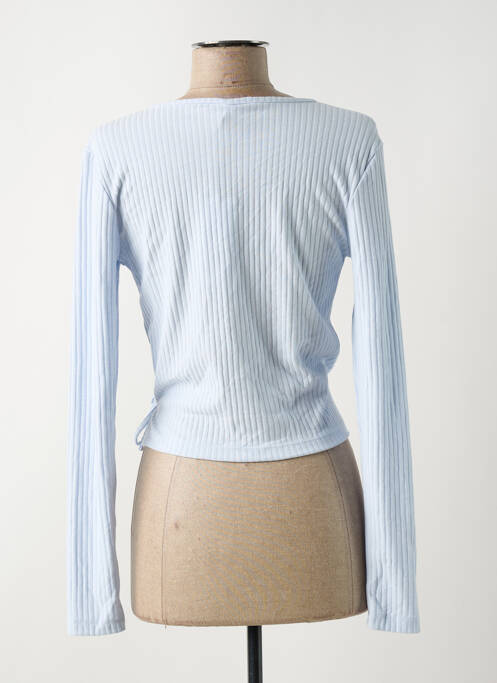 Cardigan petrecut albastru ONLY femeie