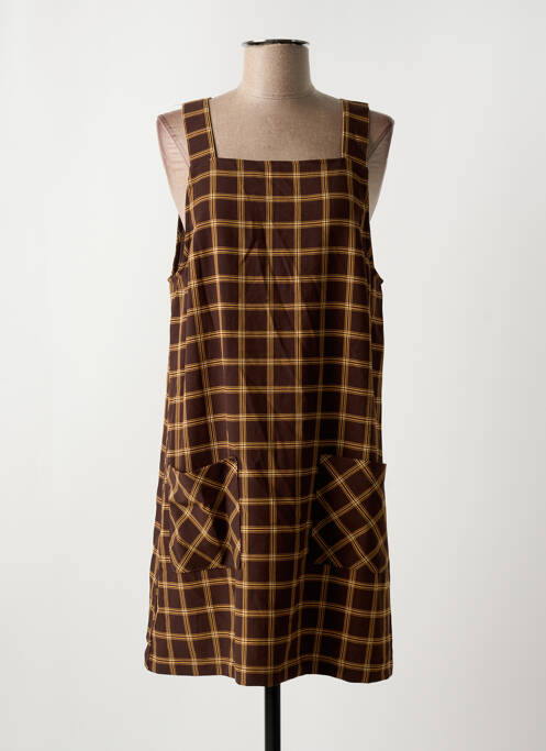 Rochie scurtă maro ONLY femeie