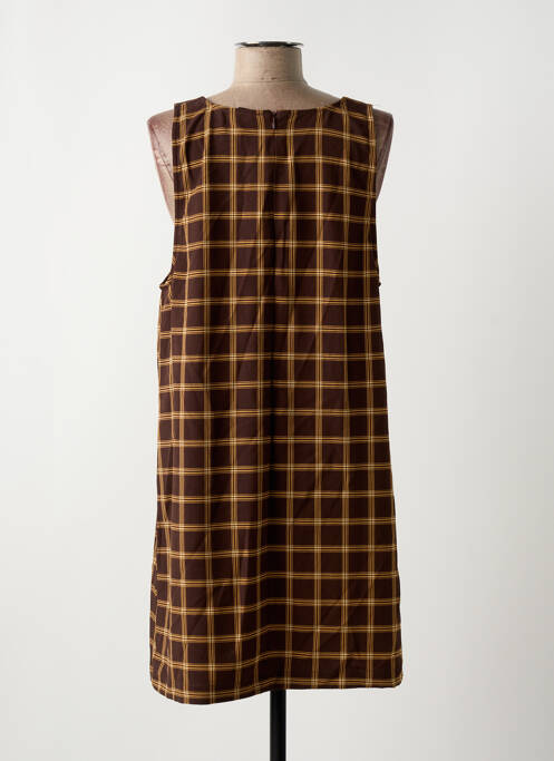 Rochie scurtă maro ONLY femeie