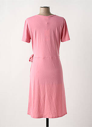 Rochie midi roz VILA femeie