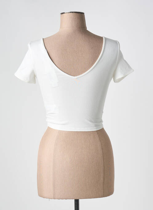 Top scurt alb TALLY WEIJL femeie