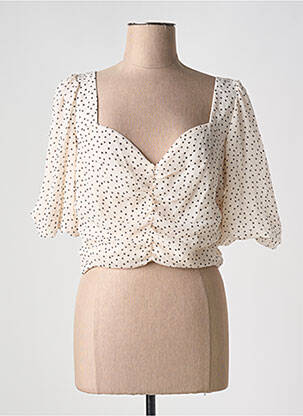 Top alb MANGO femeie