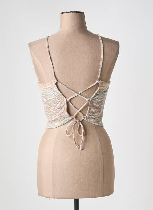 Top scurt bej TALLY WEIJL femeie