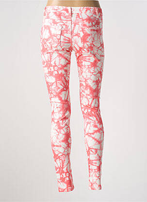 Pantalon slim roz PIECES femeie