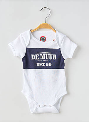 Body de lenjerie alb CYCLO CLUB MARCEL  copil