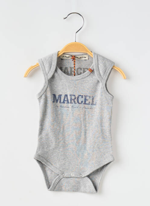 Body de lenjerie gri LE FABULEUX MARCEL DE BRUXELLES copil