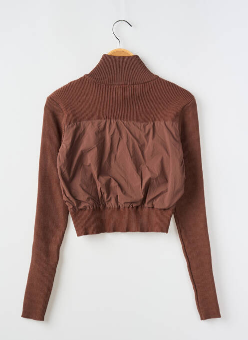 Vestă cu mâneci lungi maro DAISY STREET femeie