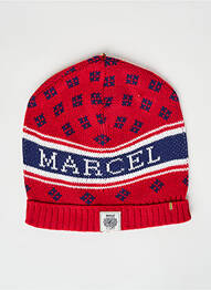 Căciulă roșu LE FABULEUX MARCEL DE BRUXELLES femme