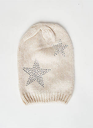 Căciulă bej PIECES femeie