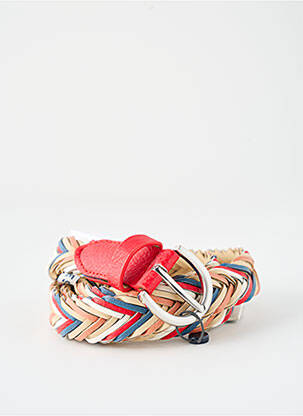 Curea roșu PIECES femeie