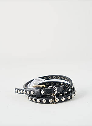Curea negru PIECES femeie