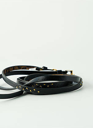 Curea negru PIECES femeie