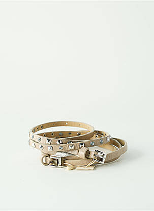 Curea bej PIECES femeie