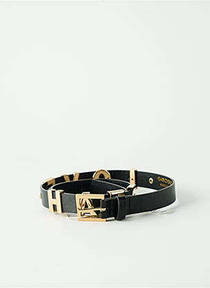 Curea negru PIECES femeie