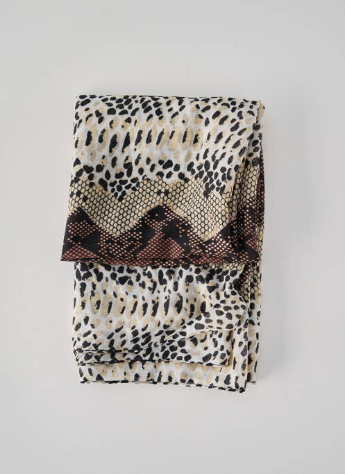 Eșarfă maro PIECES femeie