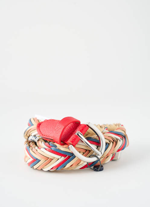 Curea roșu PIECES femeie