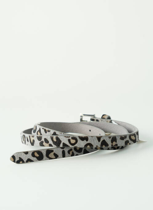 Curea gri PIECES femeie