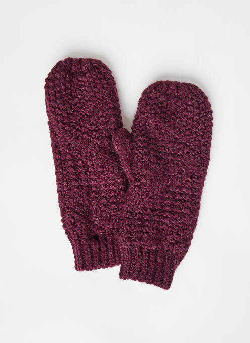 Mănuși roșu PIECES femeie