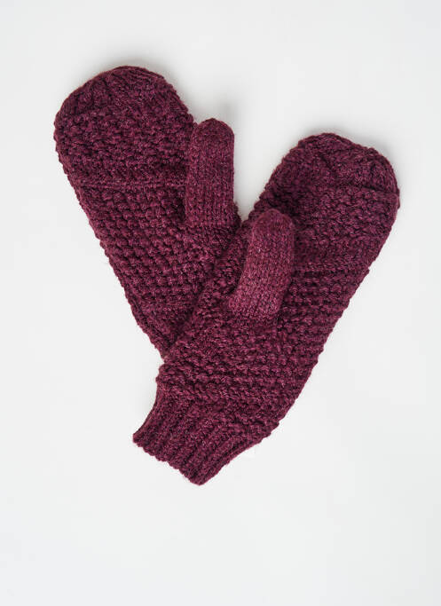 Mănuși roșu PIECES femeie