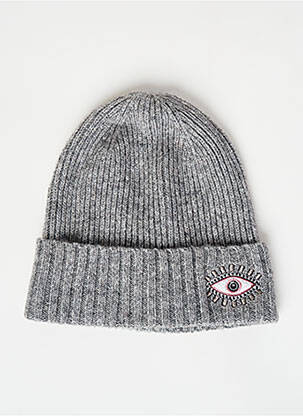 Căciulă gri PIECES femeie