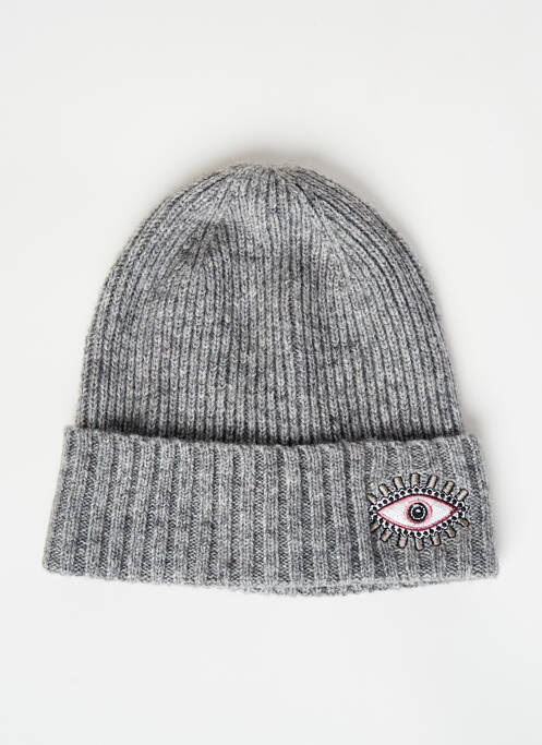 Căciulă gri PIECES femeie