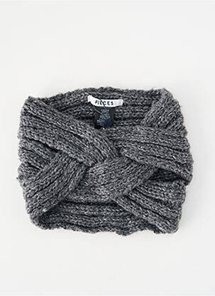 Căciulă gri PIECES femeie