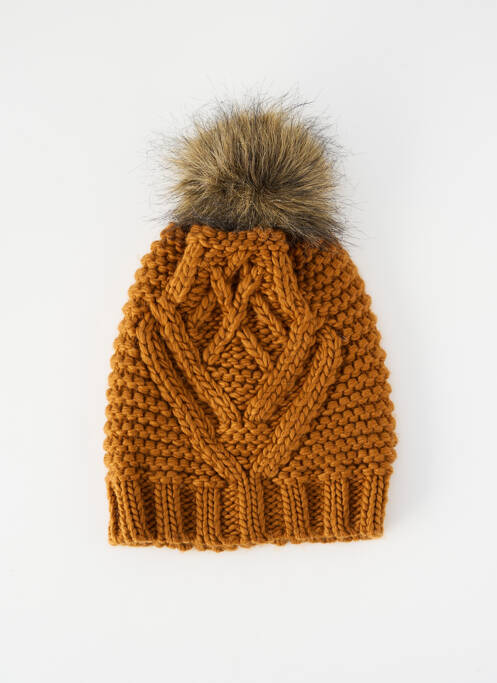 Căciulă maro PIECES femeie