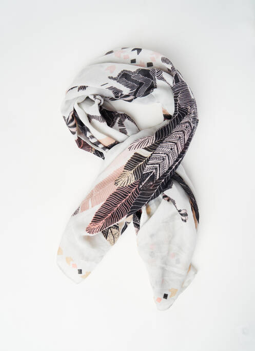 Eșarfă alb PIECES femeie