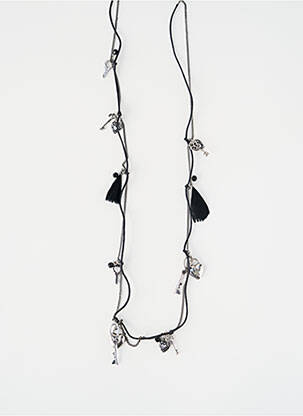 Colier negru GET INFECTED femeie