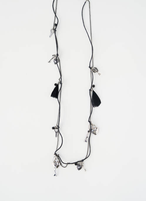 Colier negru GET INFECTED femeie