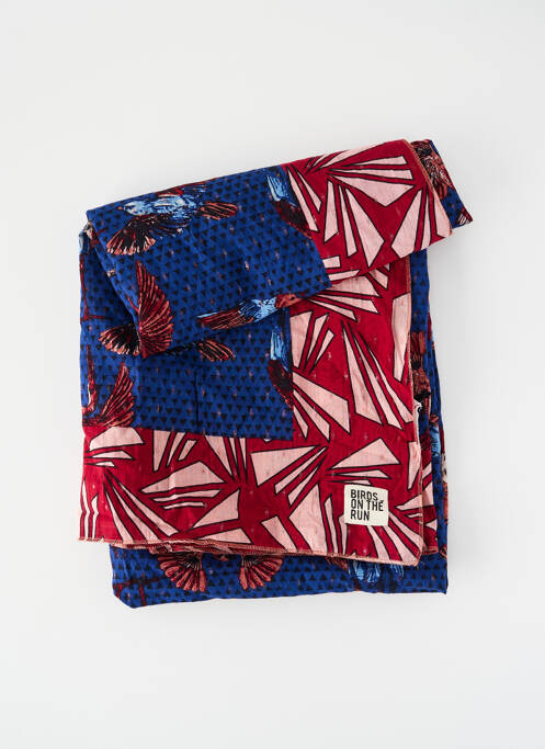 Eșarfă roz BIRDS ON THE RUN femeie