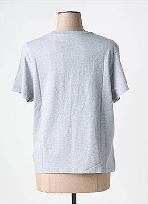 Tricou guler rotund gri LEVI'S femeie