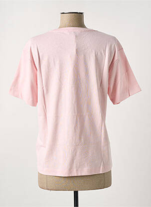 Tricou guler rotund roz TOMMY HILFIGER femeie