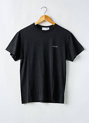Tricou guler rotund gri MAISON LABICHE femeie