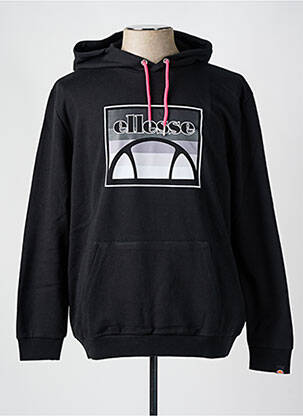 Hanorac cu glugă negru ELLESSE bărbat