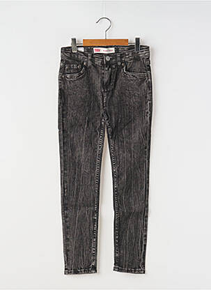 Blugi cu croială slim gri LEVIS băiat